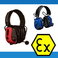 CSA Approved IS (Intrinsically Safe) Electronic Headsets