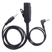 Avenger Covert lapel mic to 3.5mm cellphone plug and non-comms AUX plug